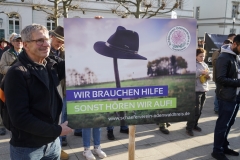 Demonstration des Hessischen Verbandes für Schafzucht- und Haltung e. V. am 15.01.2020 in Wiesbaden
