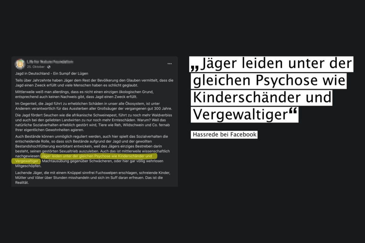 Hassrede ist strafbar