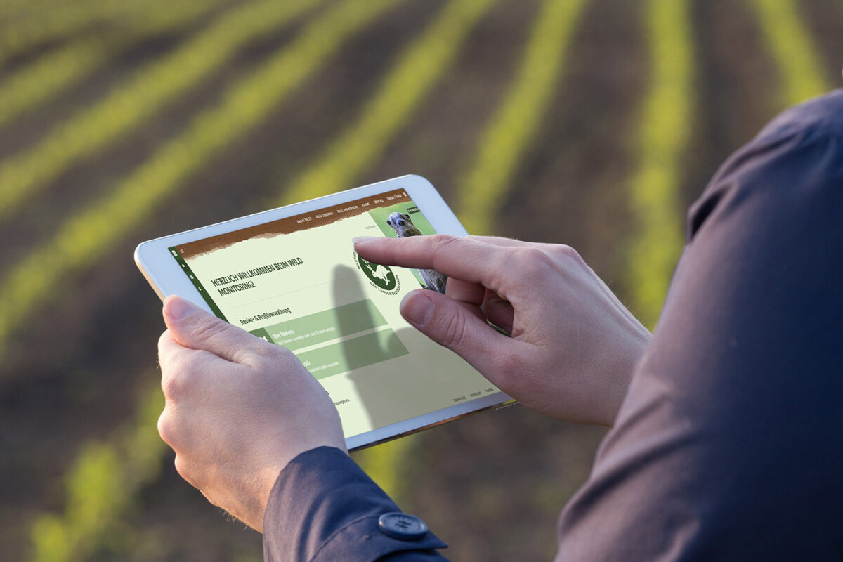 Neue WILD-Datenbank ab sofort auch per Smartphone und Tablet bedienbar. Quelle: Canva/DJV